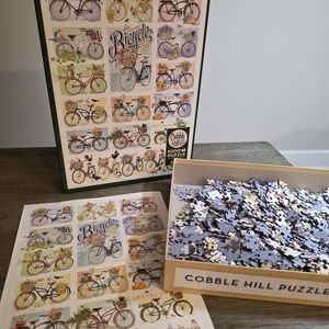 Bicycles - Cobble Hill 1000 Piece Jigsaw Puzzle